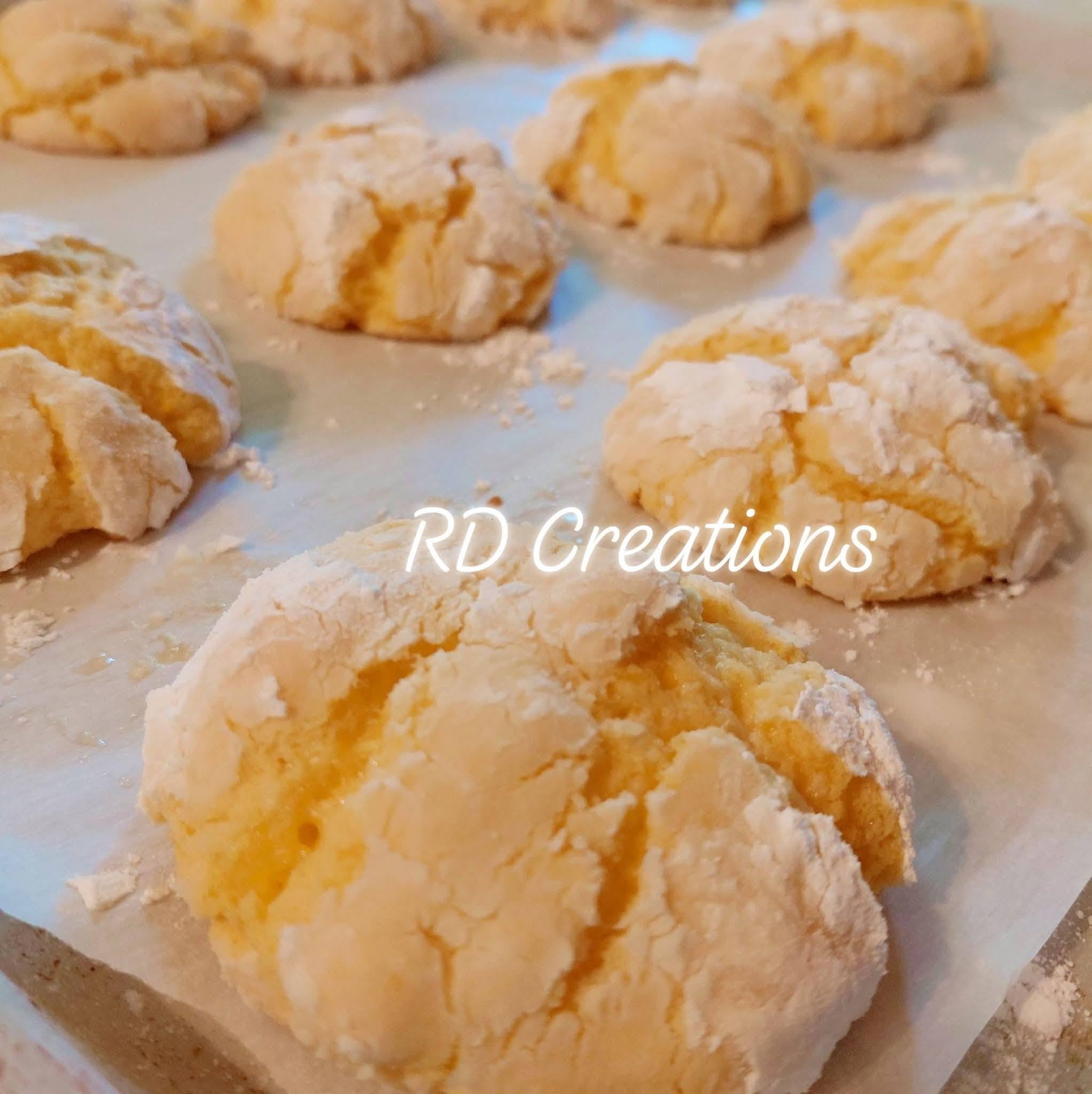 Lemon Crinkle Cookies