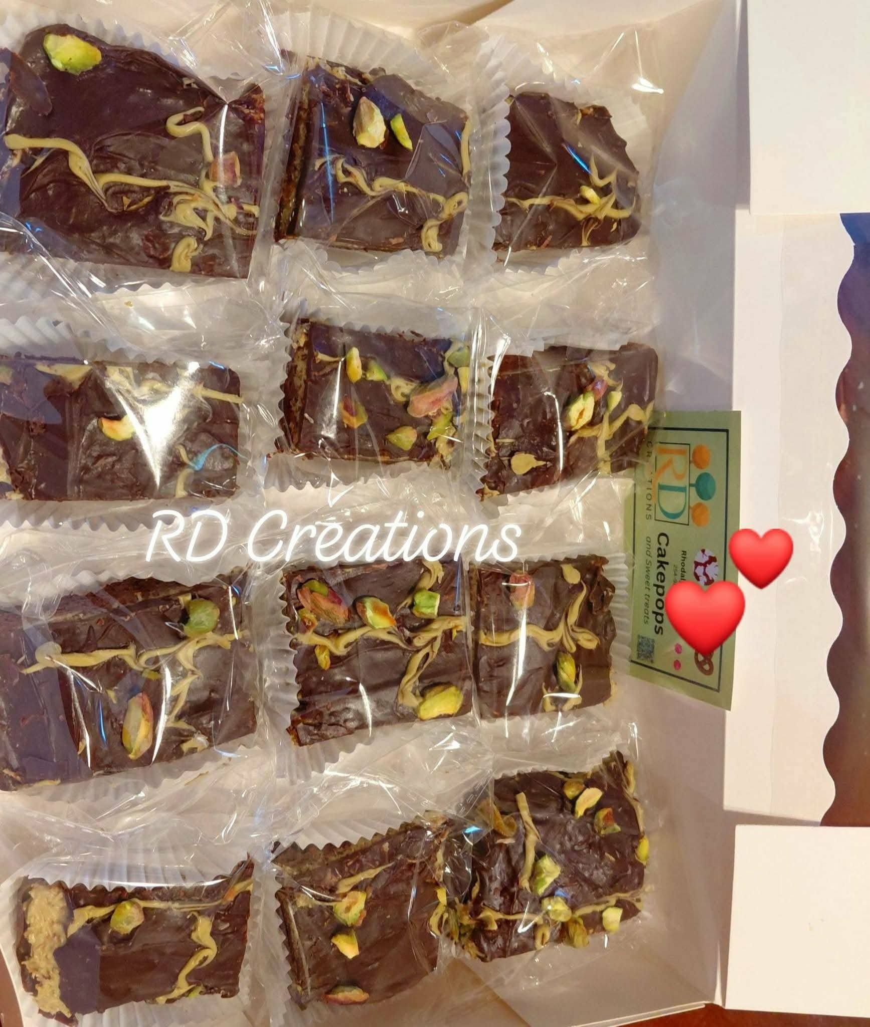 Dubai Chocolate Brownies (Half Dozen)